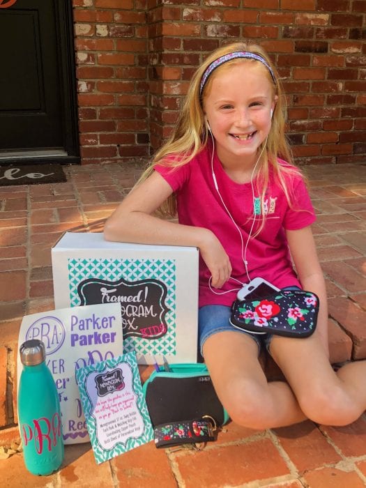 September Kids Monogram Box