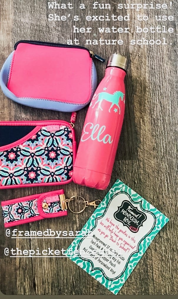 Monogram Subscription Box for Kids