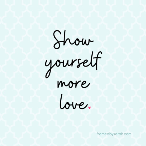 Small Ways to Show Love to Yourself