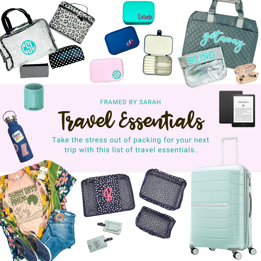 Travel Essentials - 16 Must Have Items for Your Next Trip - Plain