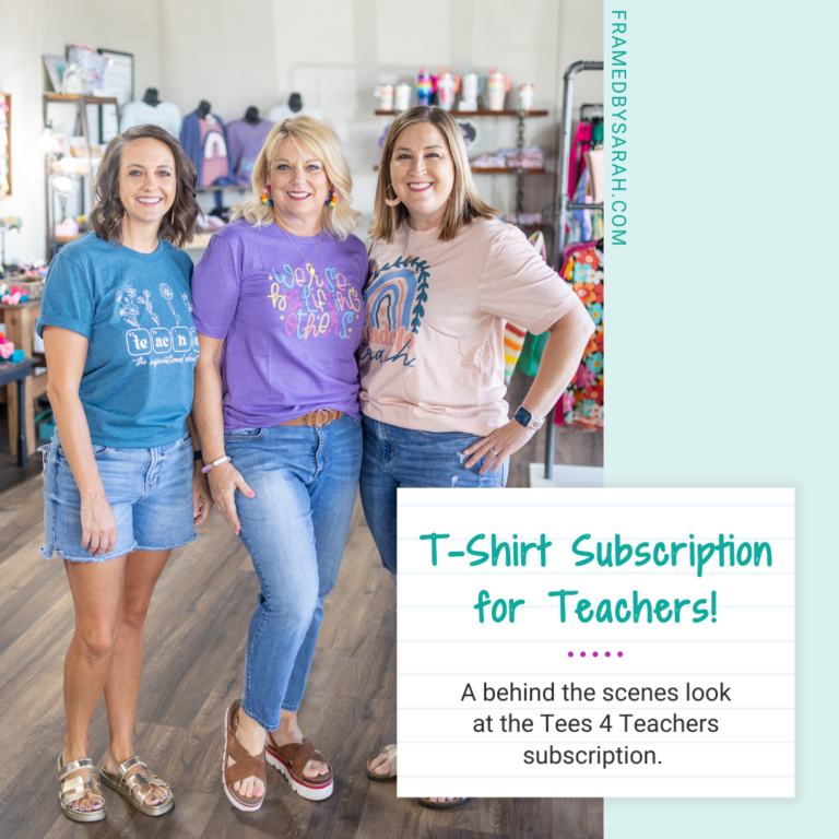 T-Shirt Subscription for Teachers