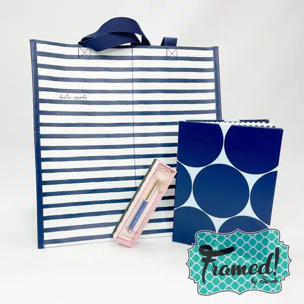 Kate Spade Navy Stripe Gift Set